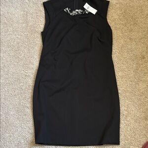Elegant Black Sleeveless Dress